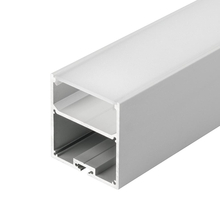 Алюминиевый профиль для светодиодных лент PROF-LINE-5050-2500 ANOD+OPAL