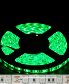 Светодиодные ленты ST 12V 5050 60 led 10mm IP65 зеленый