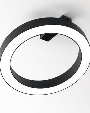 Светодиодный дизайнерский светильник кольцевой (свечение вниз) ST-RING-TILT390