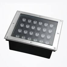 Ландшафтный встраиваемый светильник грунтовой STLU-Landscape-Square250-24W