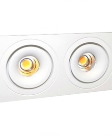 Светодиодный потолочный встраиваемый светильник ST-CEILING-OREOL-INT-SQ2-2x15